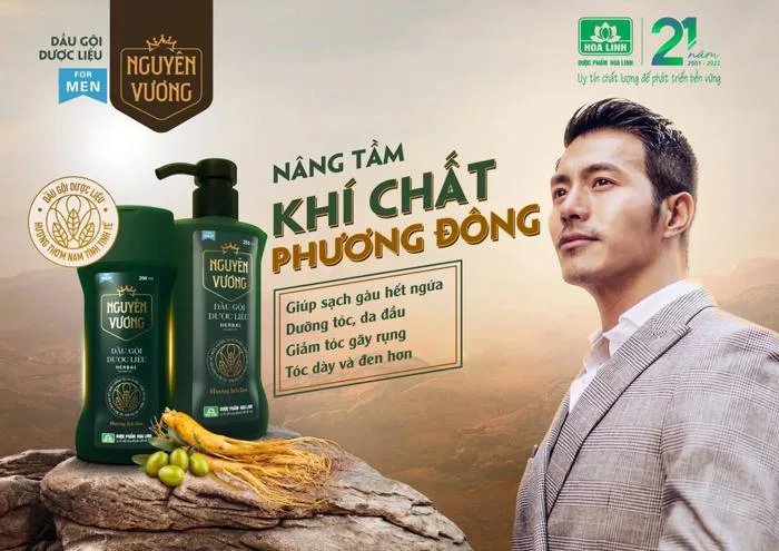 Dầu gội dược liệu cho nam giúp dưỡng tóc, da đầu, giảm gãy rụng | Báo Dân  trí