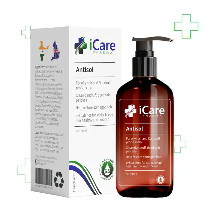 Review Top 5 Dầu Gội Trị Gàu Nấm Hiệu Quả Nhất - iCare Pharma
