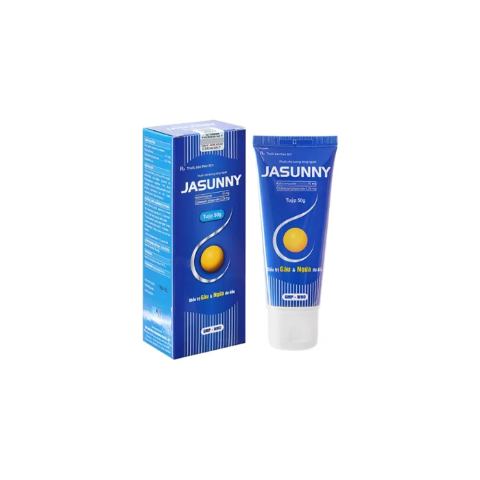 Dầu gội trị gàu, nấm Jasunny tuýp 50g | Nhà Thuốc Tây Chị Hằng
