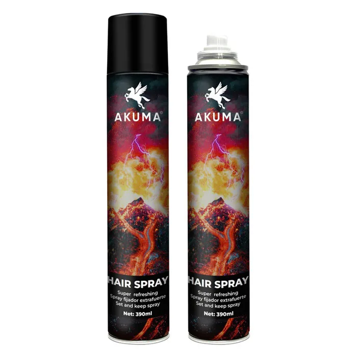 Gôm xịt giữ nếp tóc AKUMA hương nước hoa - Mạnh Nguyễn - Chuyên dụng cụ  ngành tóc