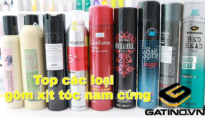 Top các loại gôm xịt tóc nam cứng giữ nếp vô địch | Gatino.vn