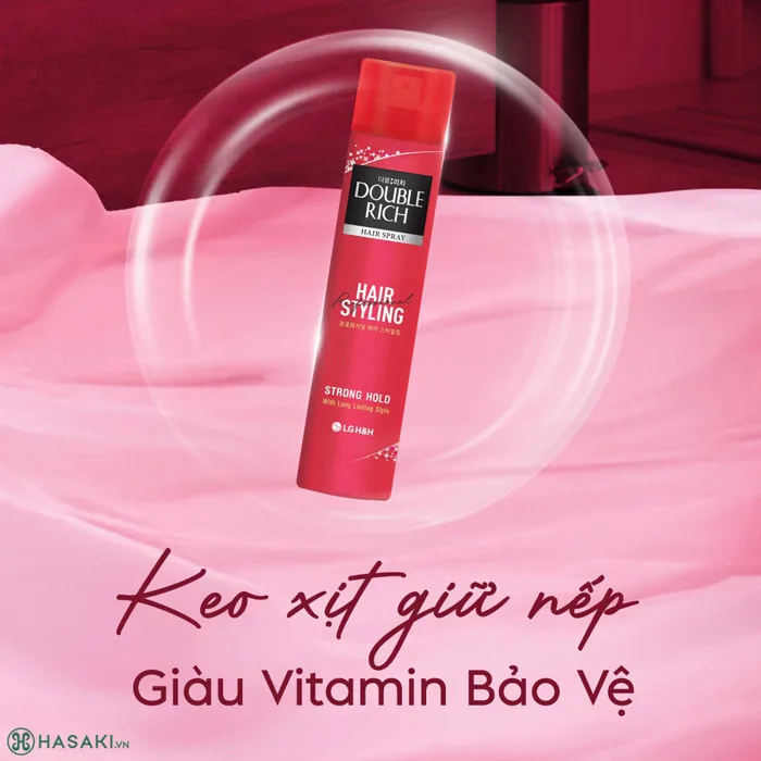 Xịt Tạo Kiểu Tóc Double Rich Giữ Tóc Cố Định 170ml | Hasaki.vn