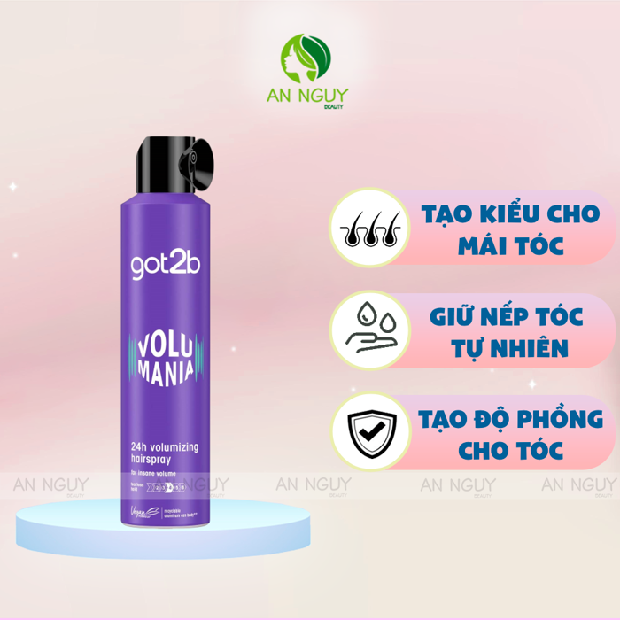 Xịt Giữ Nếp Tóc Got2b Hairspray 300mlXịt Giữ Nếp Tóc Got2b Hairspray –  annguy.beauty