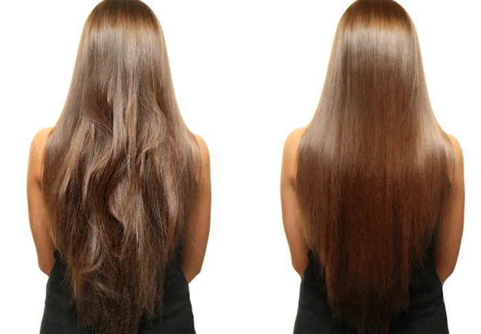 Cách hấp dầu bằng keratin và dầu argan để phục hồi tóc khô hư tổn