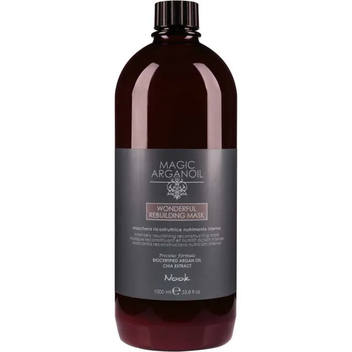 Hấp dầu Nook phục hồi chuyên sâu dành cho tóc yếu hư tổn wonderful  rebuilding 1000ml
