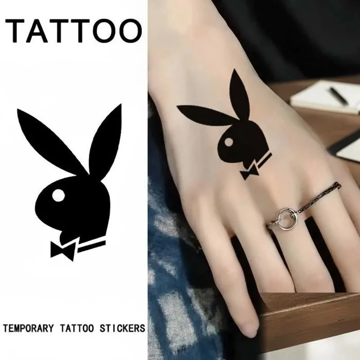 Hình xăm thỏ playboy - Giá Tốt, Sale Tháng 10, Ship 0 Đồng | Shopee Việt Nam