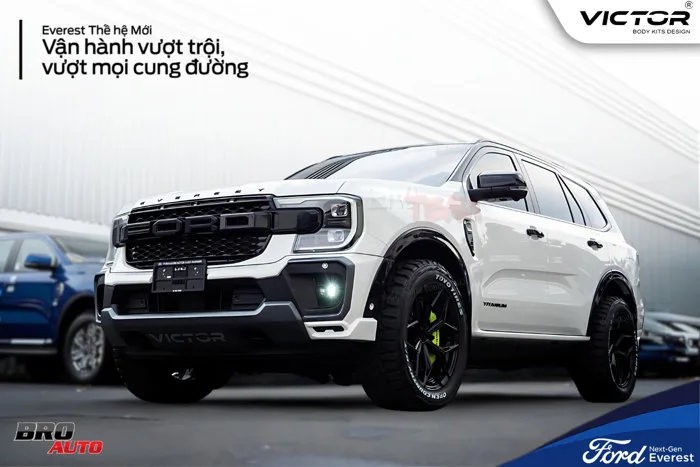 Gói độ xe Ford Everest 2024 chính hãng gồm có những gì? - Bứt Phá Cá Tính,  An Toàn Tiện Nghi