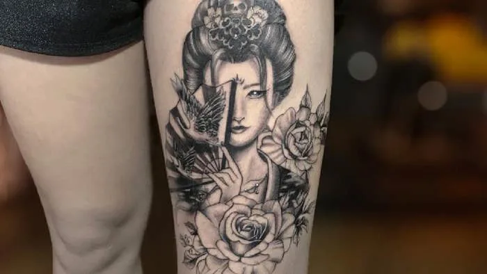 99+ Mẫu hình xăm Geisha: đẹp, độc lạ, ý nghĩa nhất cho bạn