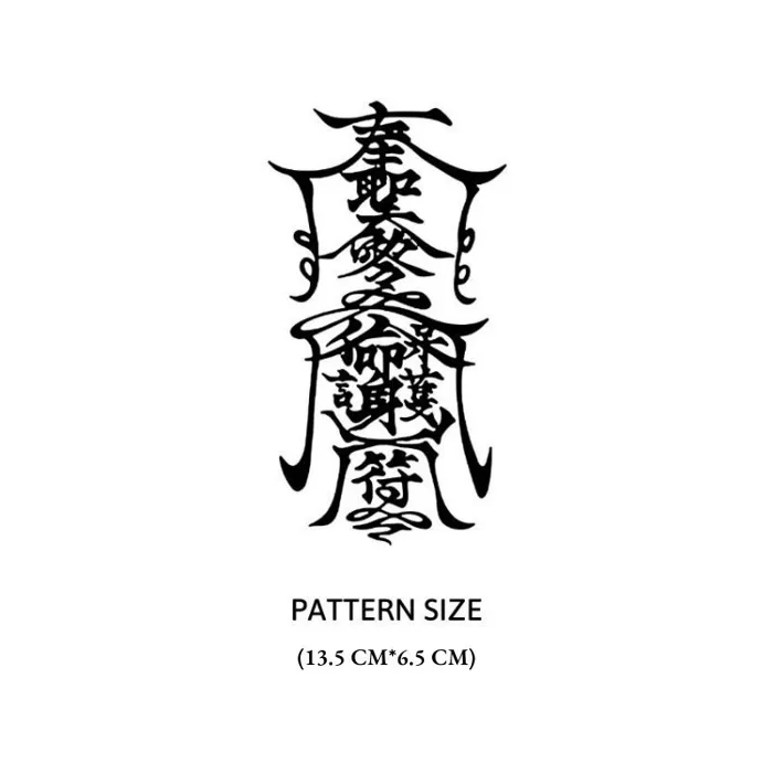 Hình Xăm Dán Thảo Dược Tạm Thời Lá Bùa May Mắn Bình An Tôn Băng Pháp  Funtattoo T004 Kéo Dài 15 Ngày | Shopee Việt Nam