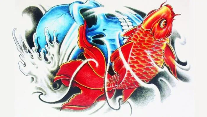 Cá chép hoá rồng: Sự tích, ý nghĩa hình tượng cá chép hoá rồng