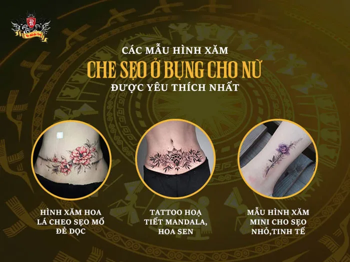 Hình Xăm Che Sẹo Ở Bụng Cho Nữ: Tái Tạo Vẻ Đẹp Đầy Tự Tin