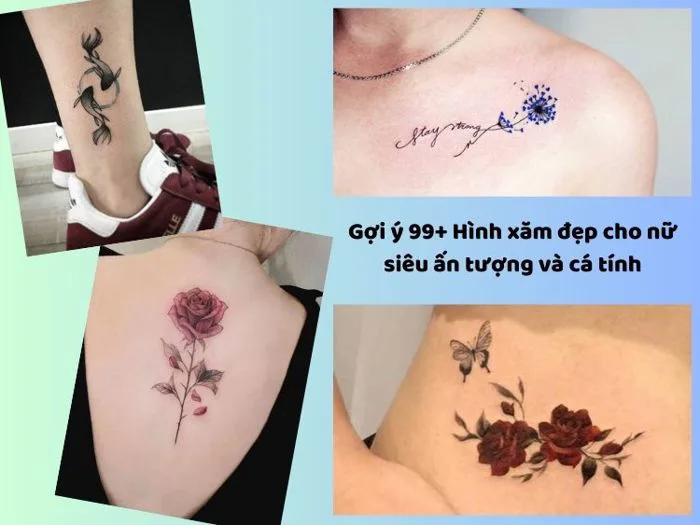 999+ Hình xăm đẹp cho nữ quyến rũ, ấn tượng, ý nghĩa | Yody