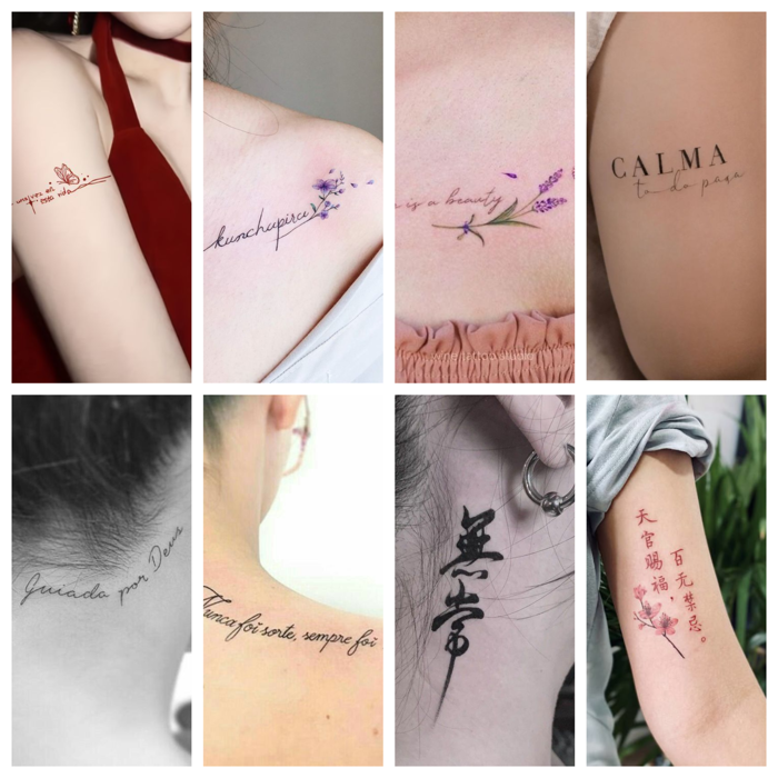 200+ Mẫu Hình Xăm Chữ Đẹp Cho Nữ: Phong Cách, Ý Nghĩa Và Xu Hướng Mới Nhất
