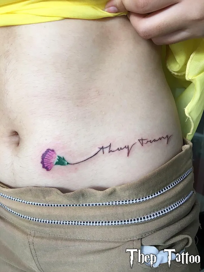 Hình xăm Chữ - Tổng hợp 28 hình xăm chữ đẹp dành cho nữ ~ Thép Tattoo