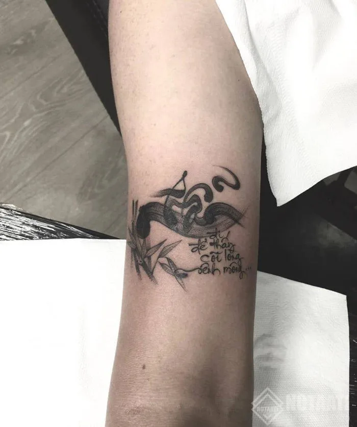 Khám Phá Ý Nghĩa Hình Xăm Chữ Nhẫn - Notaati Tattoo
