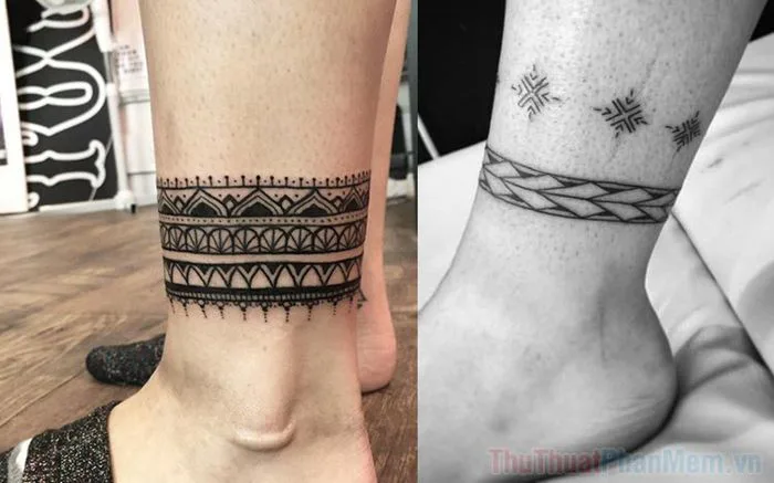 Những hình xăm vòng chân Nhật cổ đẹp nhất, mang đậm nét tinh hoa nghệ thuật  truyền thống