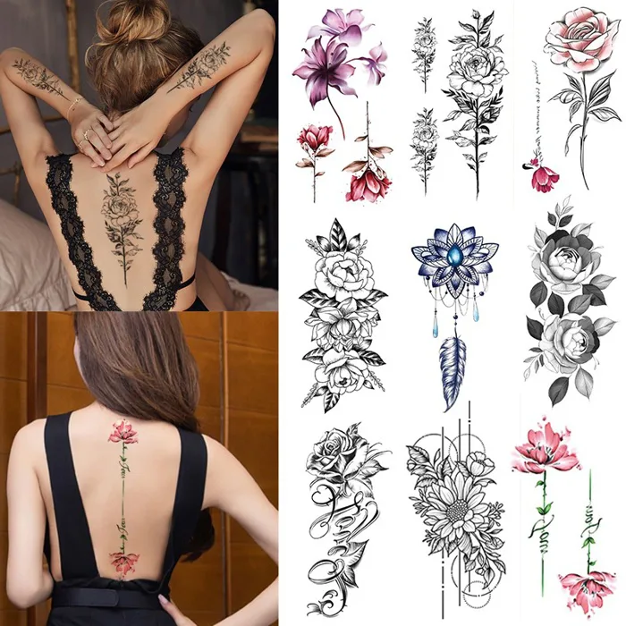 Hình xăm lưng nữ - Giá Tốt, Miễn Phí Vận Chuyển, Đủ Loại | Shopee Việt Nam