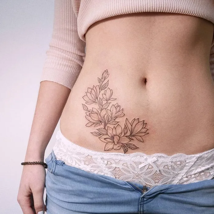 TOP MẪU HÌNH XĂM Ở EO GỢI CẢM, QUYẾN RŨ DÀNH CHO NỮ - Tuấn Tattoo