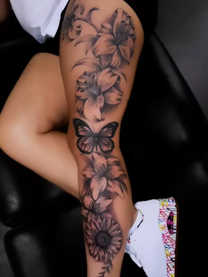 15+ Mẫu Hình Xăm Full Chân Cho Nữ Cuốn Hút Và Cá Tính