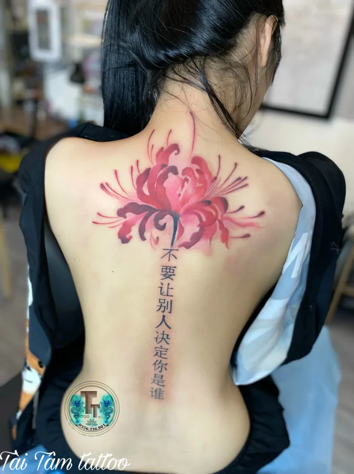 Ý nghĩa hình xăm hoa bỉ ngạn