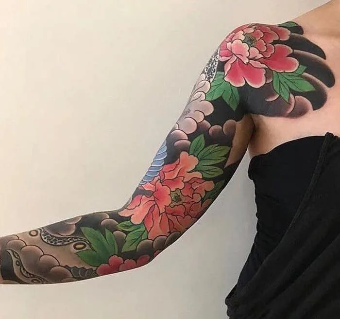 Ý nghĩa hoa mẫu đơn trong xăm hình nghệ thuật