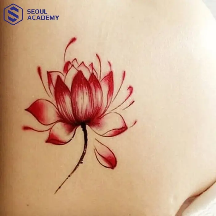 Top 99+ Mẫu hình xăm hoa sen nhẹ nhàng, tinh tế cho nữ 2026