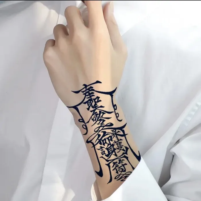 Hình Xăm Tạm Thời 15 Ngày May Mắn Bình An FUNTATTOO Chống Nước Chống Cọ Xát  [KB-5-18] | Shopee Việt Nam