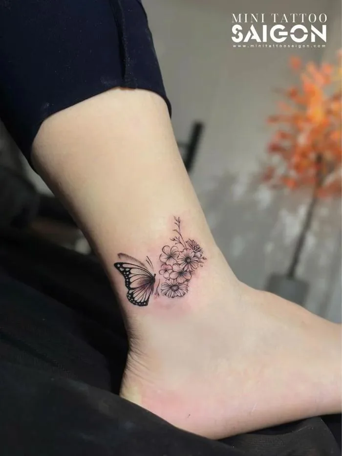 Tổng hợp 20+ mẫu hình xăm con bướm độc đáo và cuốn hút – Mini Tattoo Saigon  - Xăm hình nghệ thuật uy tín tại Sài Gòn