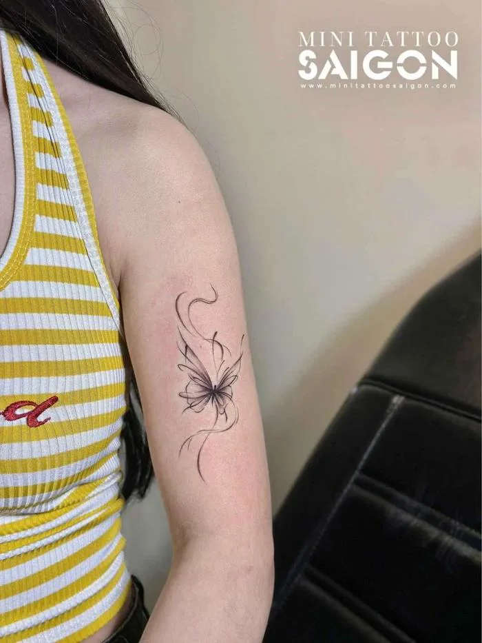 Tổng hợp 20+ mẫu hình xăm con bướm độc đáo và cuốn hút – Mini Tattoo Saigon  - Xăm hình nghệ thuật uy tín tại Sài Gòn