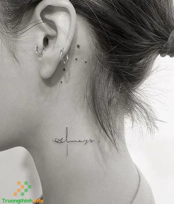 1️⃣】 Hình xăm chữ đẹp cho nữ ở vai, cổ, tay, lưng nhiều ý nghĩa ™