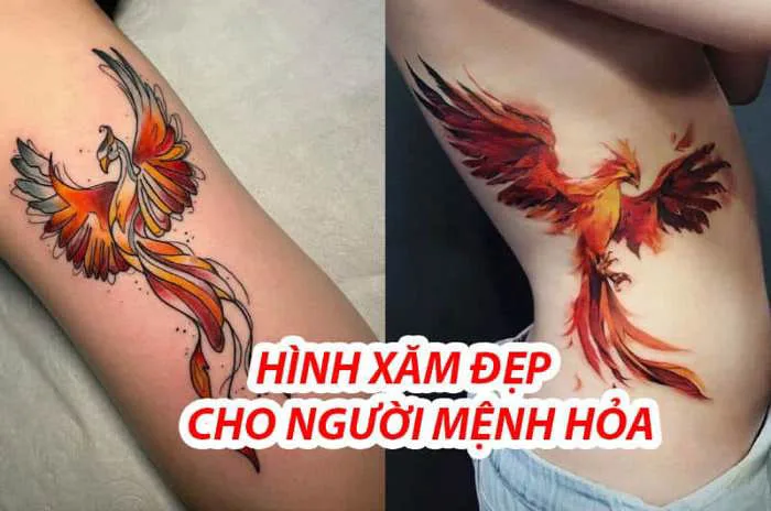 15+ Hình xăm đẹp cho người mệnh Hỏa - Cách chọn hình, màu và vị trí phong  thủy