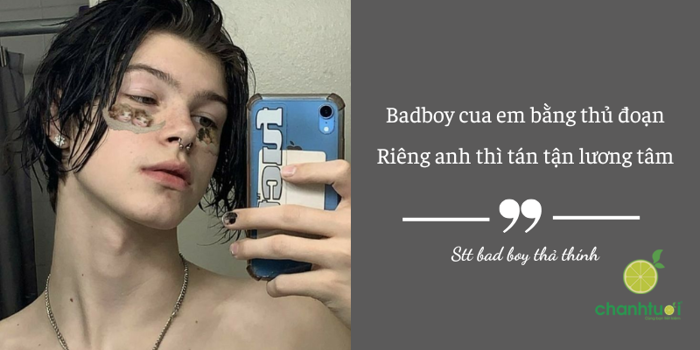 100+ STT Bad Boy hay, cool ngầu, thả thính bao dính