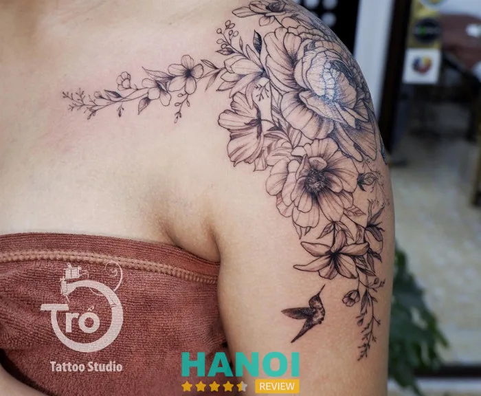 6 Tiệm xăm hình cho nữ tại Hà Nội nổi tiếng làm đẹp, an toàn - Hà Nội Review