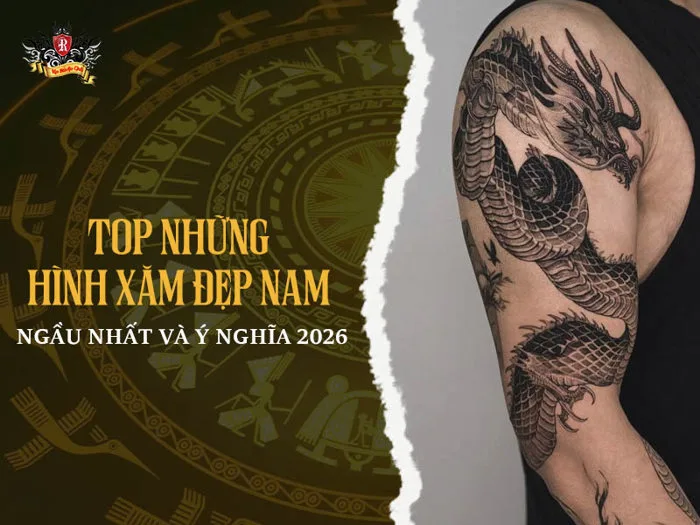 Hình xăm đẹp nam, dấu mực của khí chất riêng