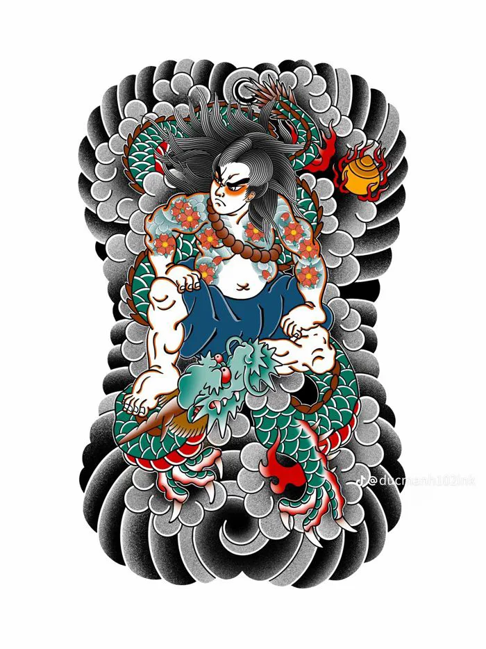 Thiết Kế Hình Xăm Full Lưng Đẹp Nhất: Top 20 Mẫu Ấn Tượng