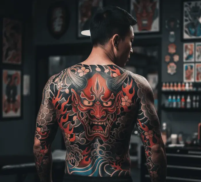 12+ Thiết Kế Hình Xăm Yakuza Kín Lưng | H2M Tattoo Studio