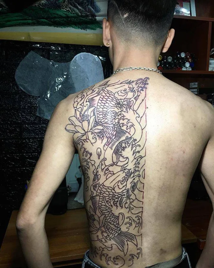 100+ Hình xăm nửa lưng đẹp nhất 2026