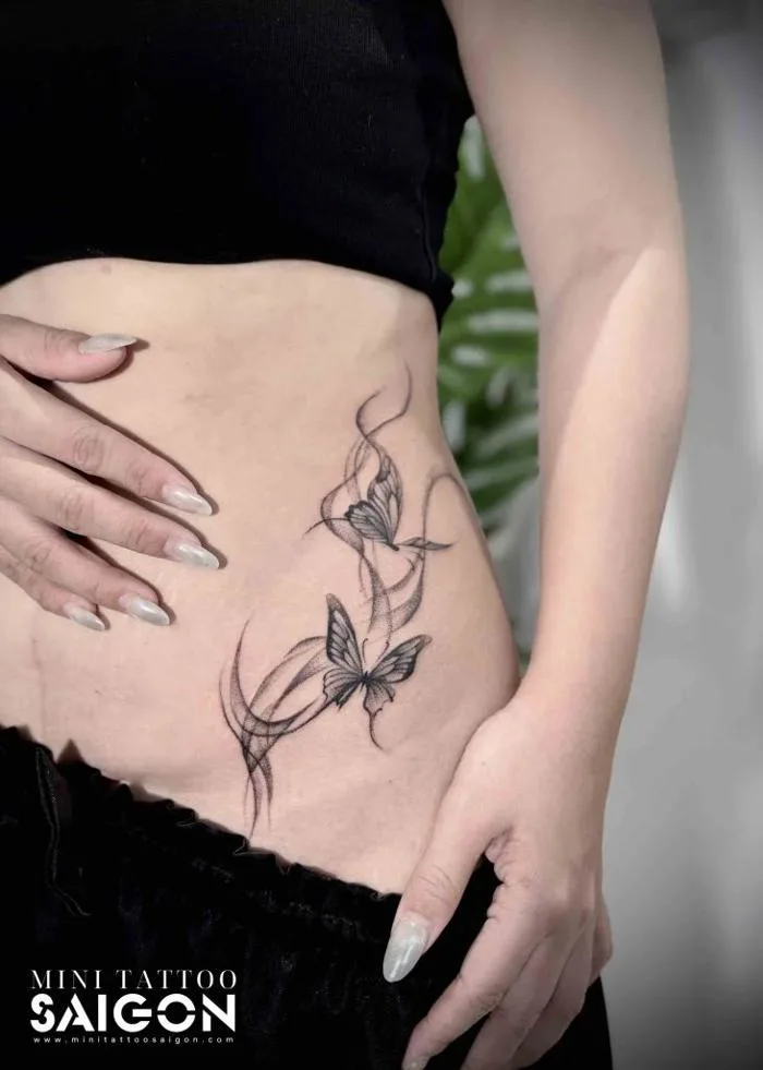 Gợi ý 3 dạng hình xăm bụng cho nữ giới đang thịnh hành nhất hiện nay – Mini  Tattoo Saigon - Xăm hình nghệ thuật uy tín tại Sài Gòn