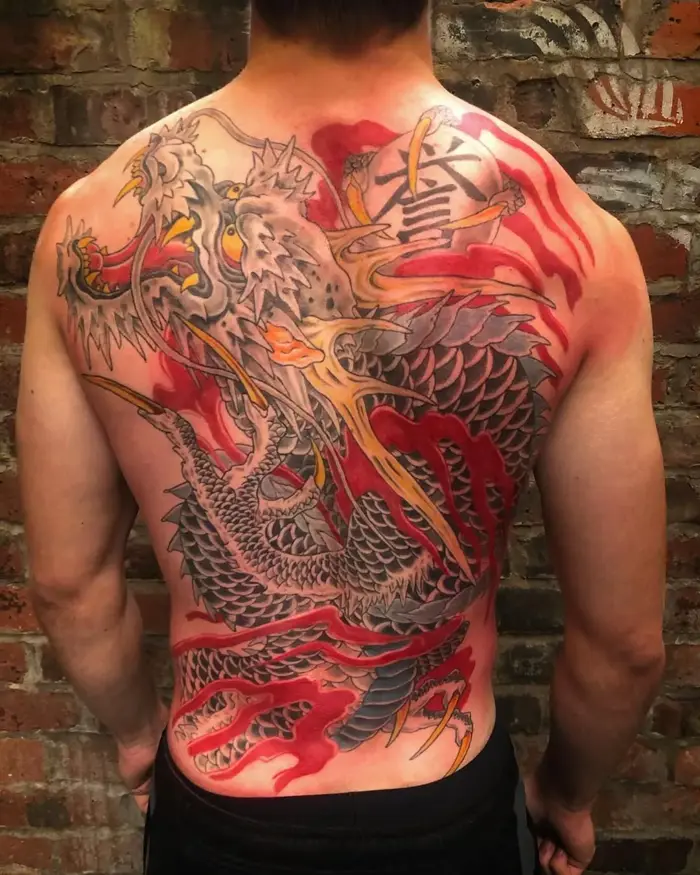 12+ Thiết Kế Hình Xăm Yakuza Kín Lưng | H2M Tattoo Studio