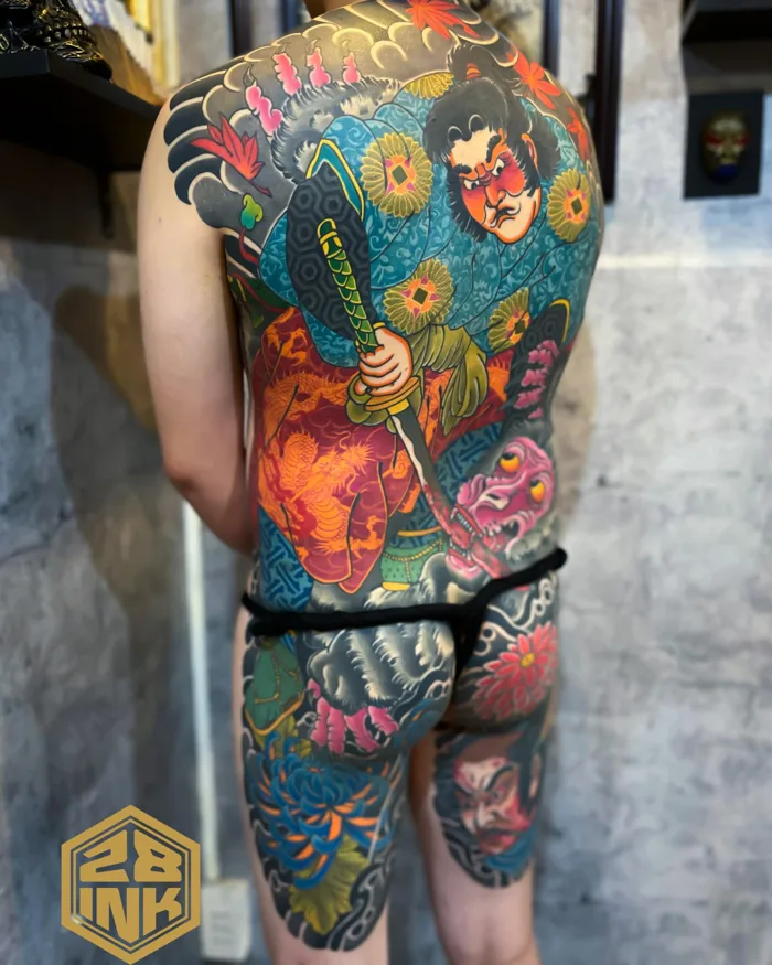 Samurai Irezumi Tattoo – Japanese Full Body Ink Masterpiece