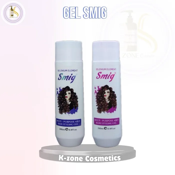 Kem bóp tóc xoăn Smig 280ml Gel xoăn giữ nếp tóc uốn Xả Khô dưỡng tóc xoăn  Smig