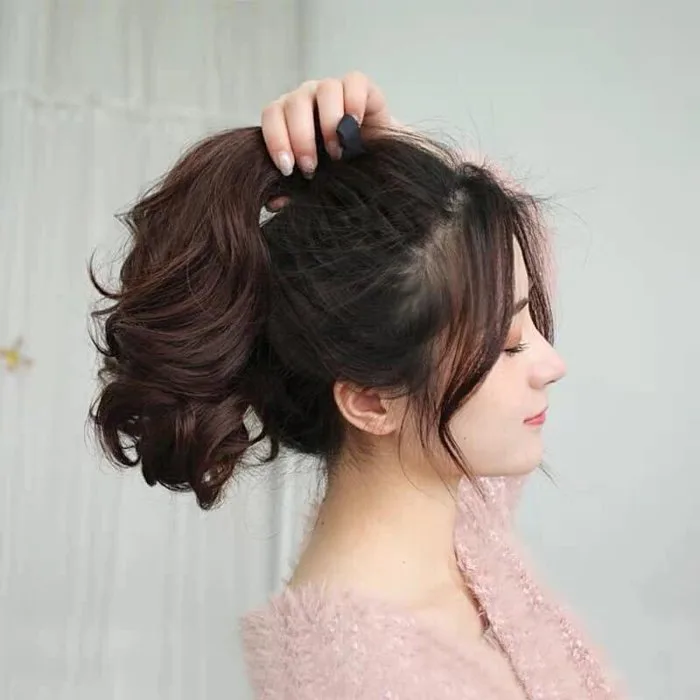 Cách giữ nếp cho mái tóc xoăn không bị xẹp