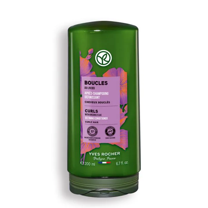 Dầu Xả Curls Defining Yves Rocher Giữ Nếp Và Định Hình Dành Cho Tóc Uốn  200ML