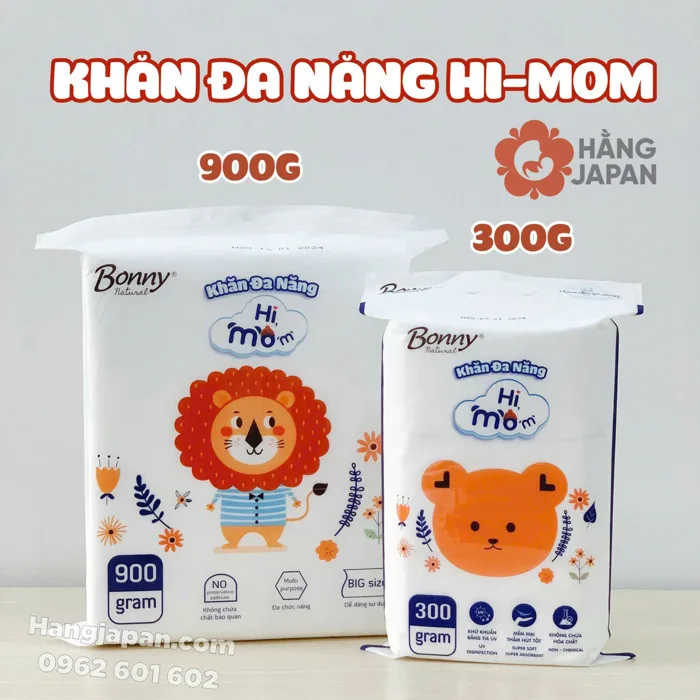Khăn Khô Đa Năng Hi Mom