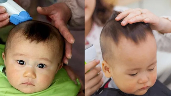 Top 9 kiểu tóc cho bé trai sơ sinh siêu đáng yêu và ngộ nghĩnh