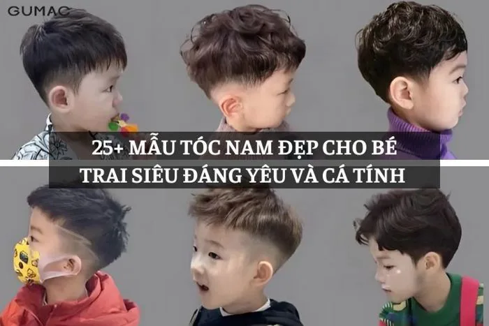 25+ Kiểu tóc nam đẹp cho bé trai siêu ĐÁNG YÊU và cá tính