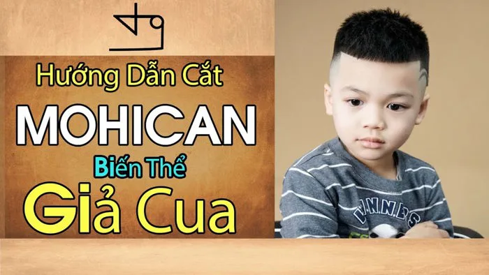 Hướng Dẫn Cắt Giả Cua Biến Thể Mohican Cho Trẻ Em Xu Hướng 2021 TƯỜNG BARBER