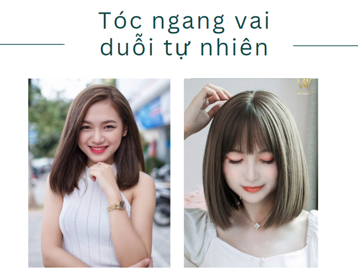 60+ kiểu tóc ngang vai đẹp trẻ trung được yêu thích nhất năm 2023