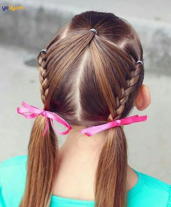 TOP 25+ Kiểu tóc cho bé gái đi tiệc đáng yêu tan chảy | Yody