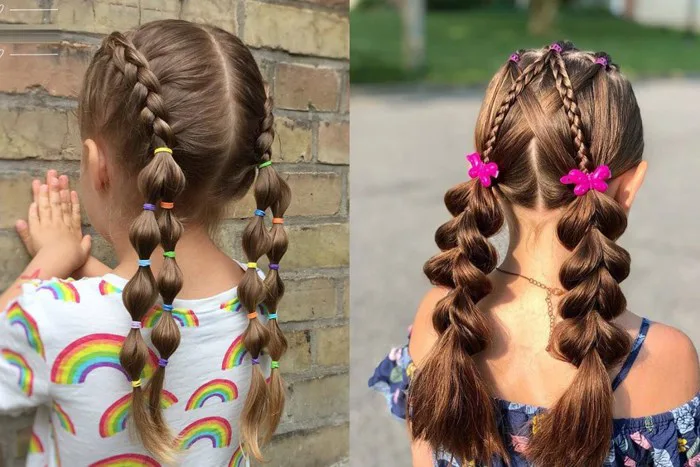 20 kiểu tóc cho bé gái đi tiệc siêu đáng yêu và sang trọng